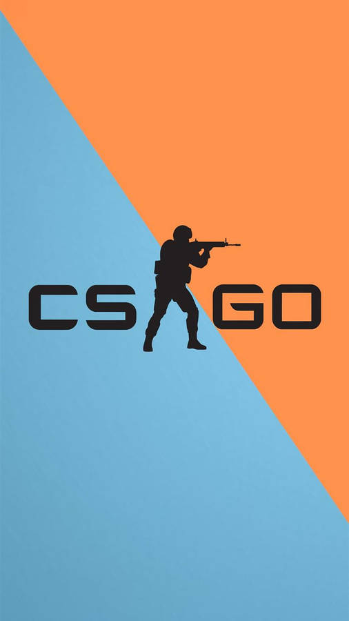 Blue And Orange Cs Go Iphone Wallpaper