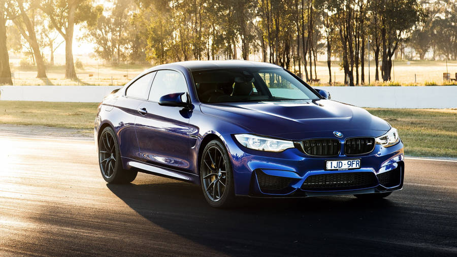 Blue Bmw M4 Cs Wallpaper