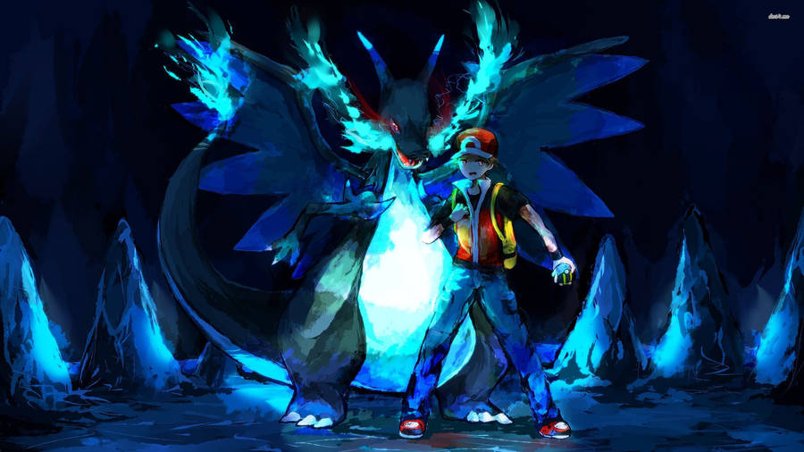 Blue Charizard Cool Pokemon With Ash Wallpaper