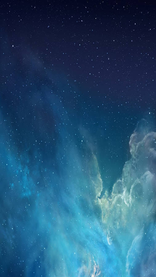 Blue Clouds Ios Default Wallpaper