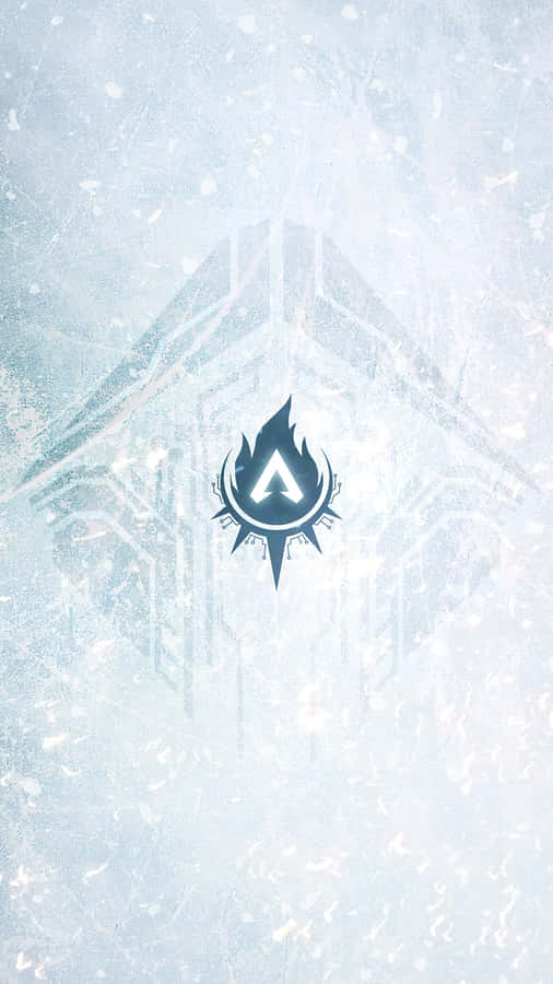 Blue Flaming Apex Legends Logo Wallpaper