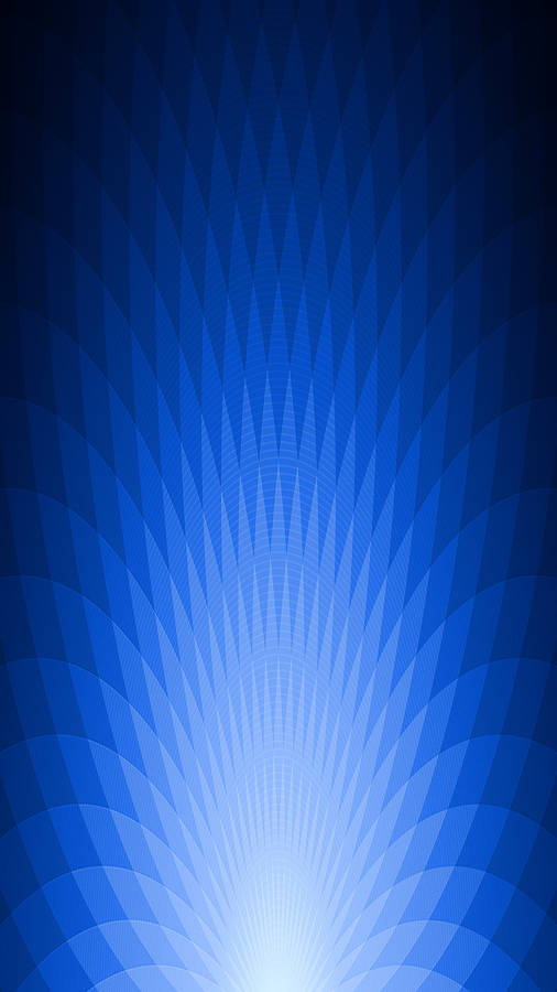 Blue Geometric Abstract Full Hd Phone Wallpaper