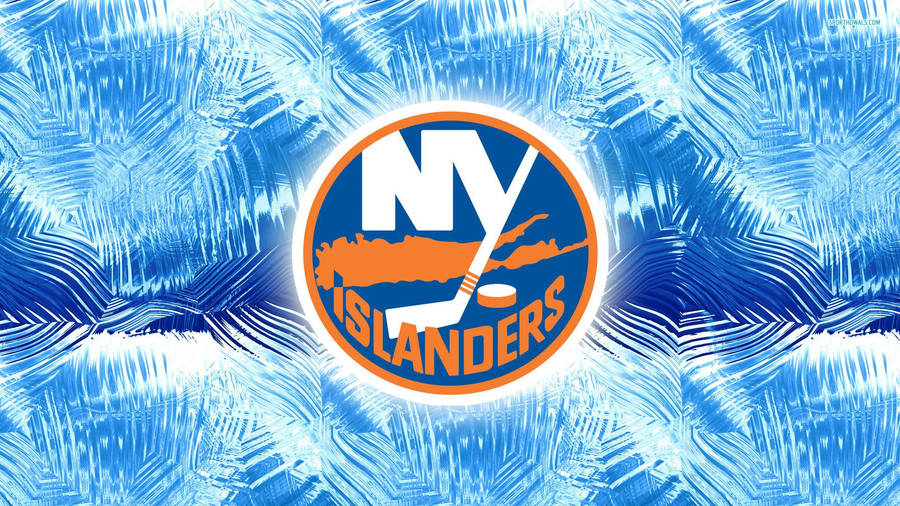 Blue Iced New York Islanders Wallpaper