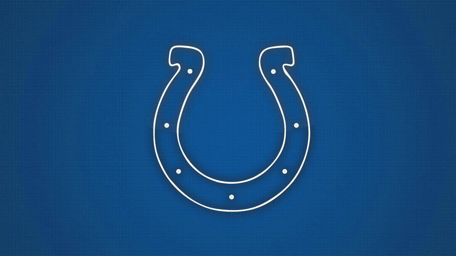 Blue Indianapolis Colts Symbol Wallpaper