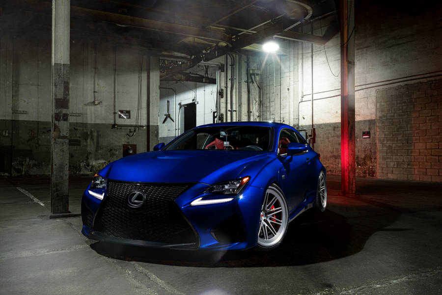 Blue Lexus Sports Car Iphone Wallpaper