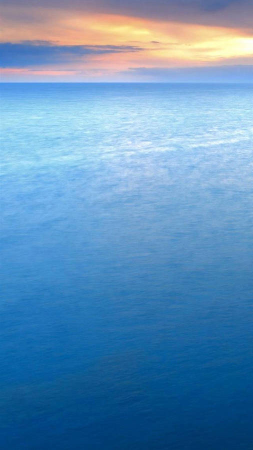 Blue Ocean Home Screen Wallpaper