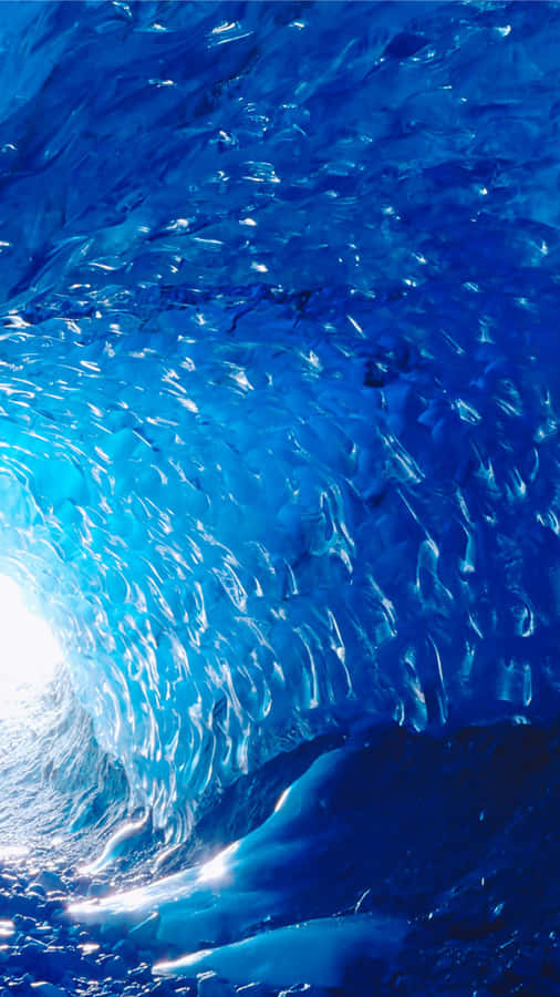 Blue Ocean Wave Iphone Wallpaper