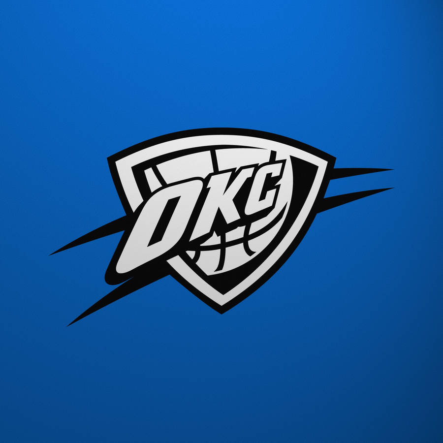 Blue Oklahoma City Thunder Wallpaper