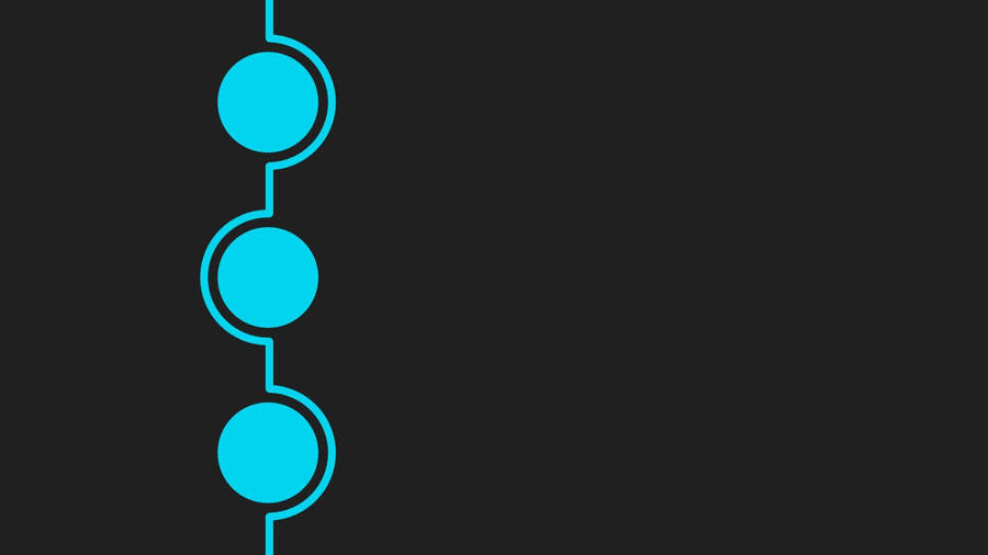 Blue Outline Interval Wallpaper