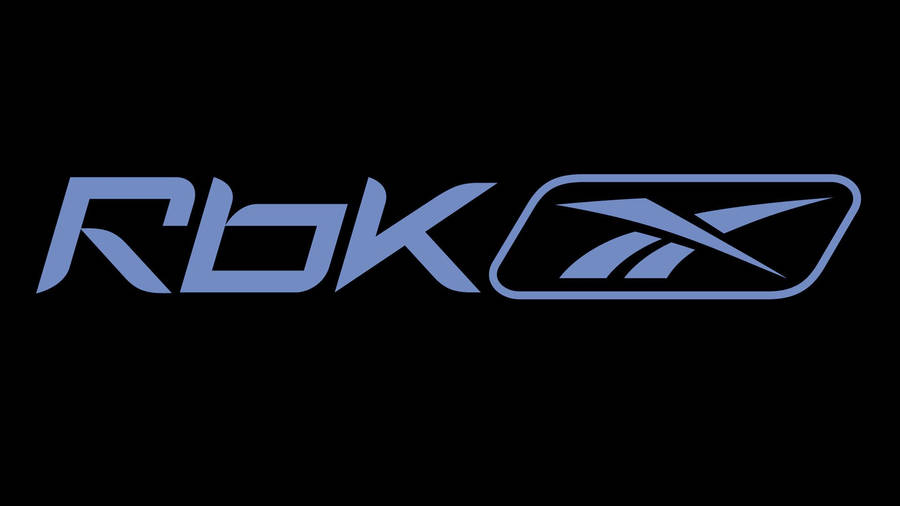 Blue Revised Reebok Logo Wallpaper