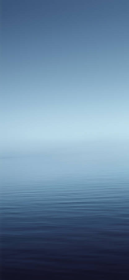 Blue Sky And Waters Ios 6 Wallpaper