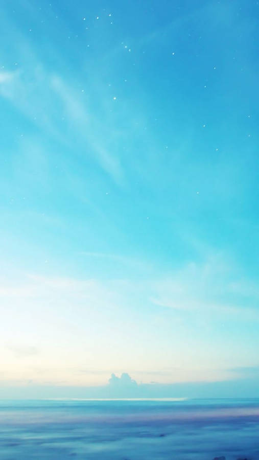 Blue Sky Bright Background Wallpaper