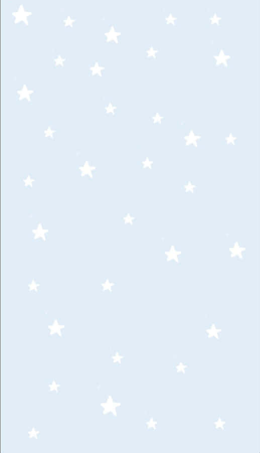 Blue Stars In A Cosmic Sky Wallpaper
