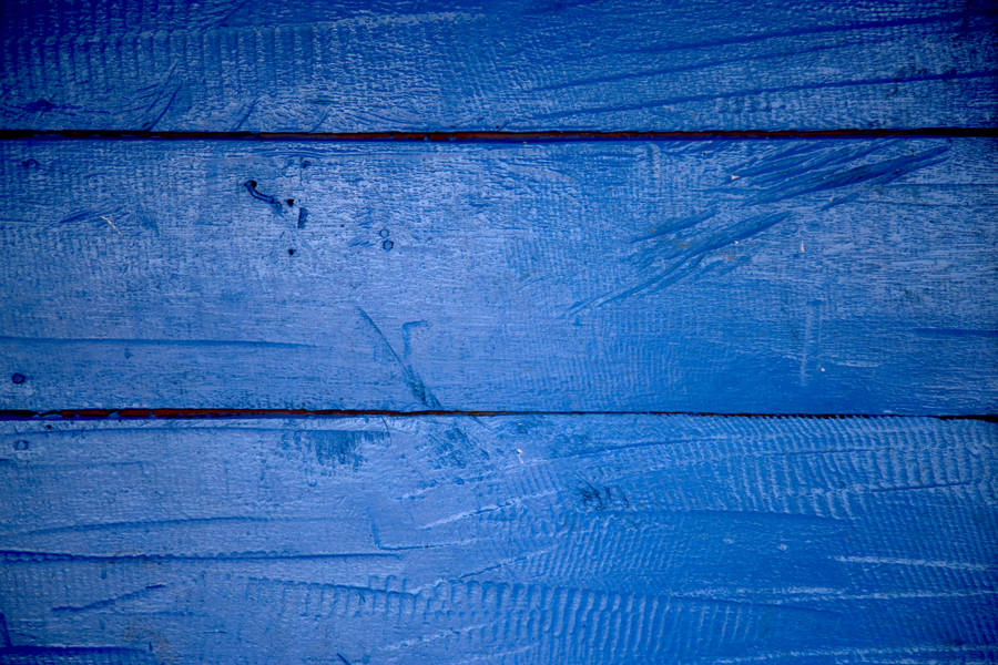 Blue Textured Plank Wallpaper