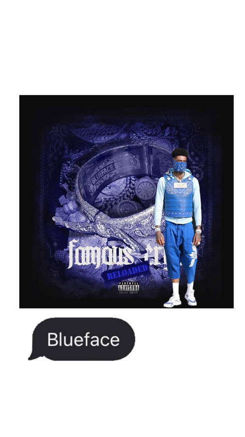 Blueface Famous Bling Wallpaper