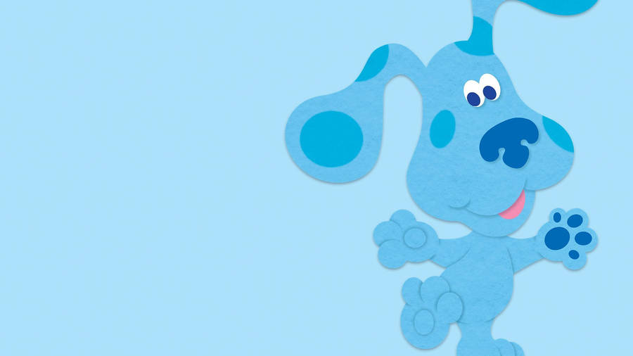 Blues Clues Dancing Blue Wallpaper