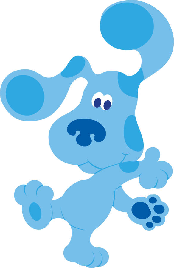 Blues Clues Inviting Blue Wallpaper