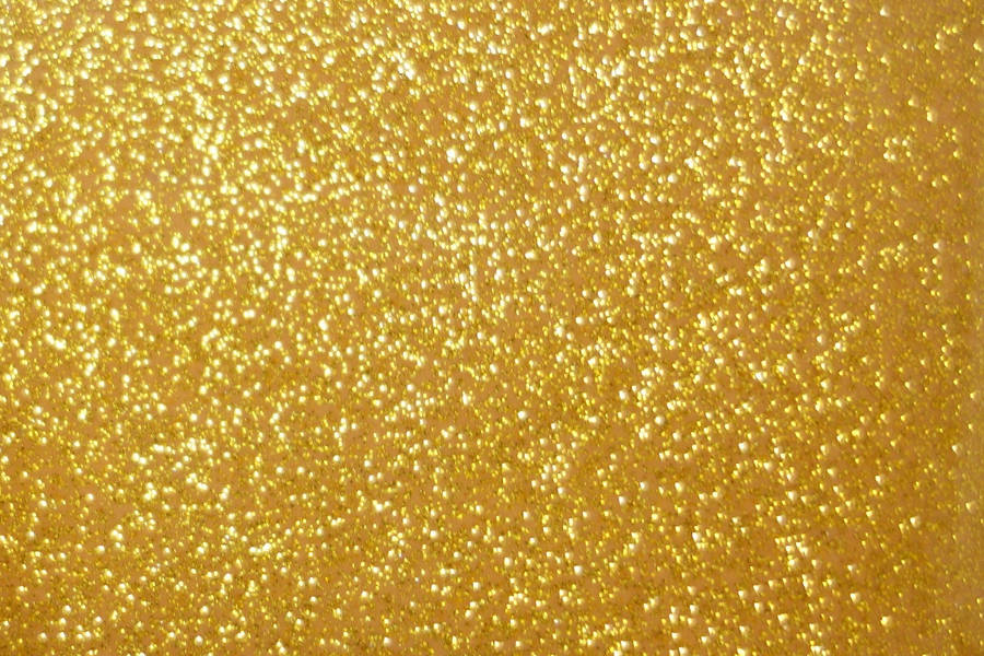 Blurry Plain Gold Glitters Wallpaper