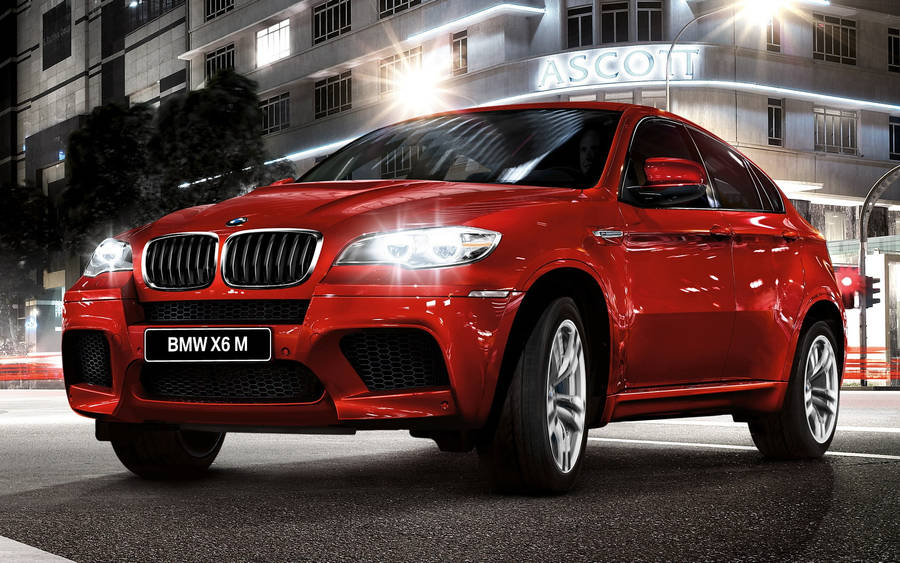 Bmw X6 M Close-up Shot Wallpaper