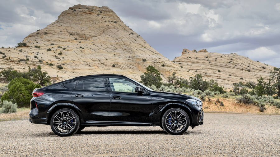 Bmw X6 M Desert Road Wallpaper