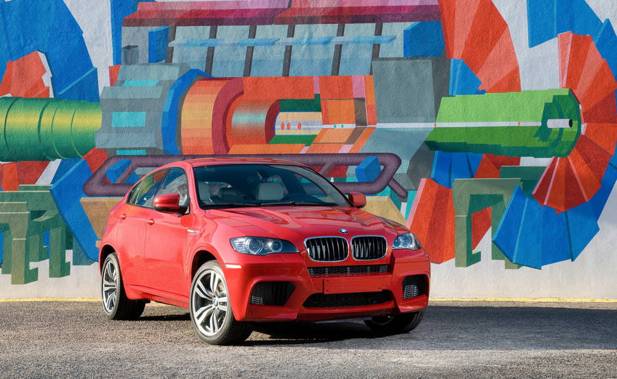 Bmw X6 M Graffiti Wallpaper