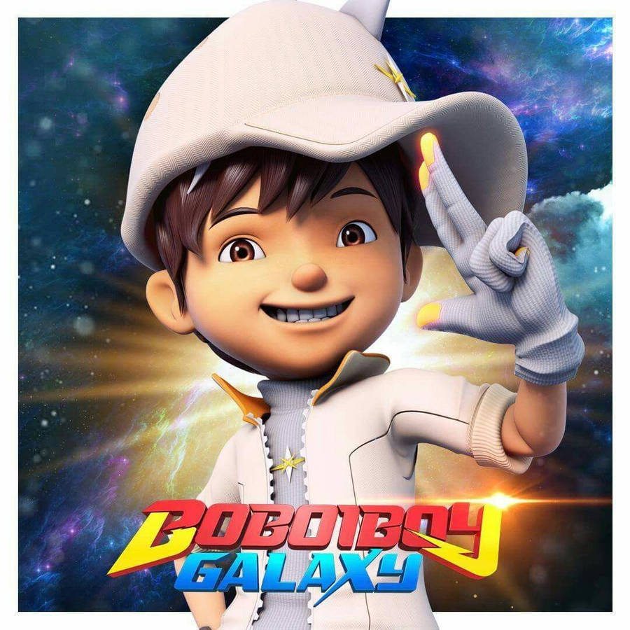 Boboiboy Solar Form Poster Wallpaper