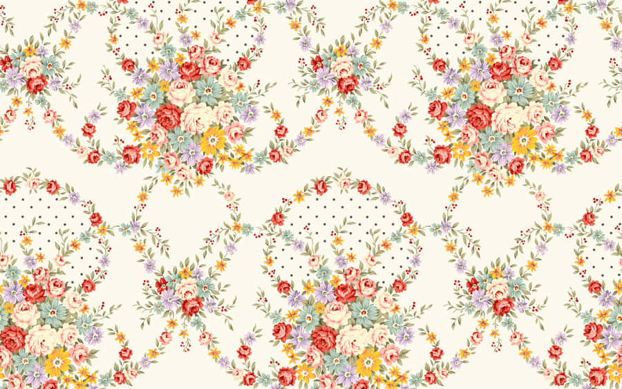 Boho Pattern Design Laptop Display Wallpaper