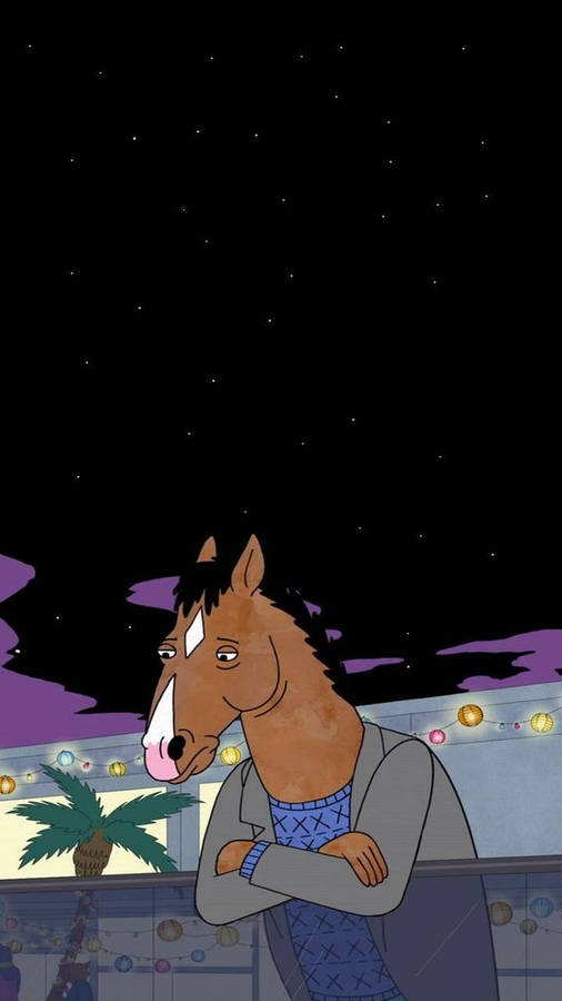 Bojack Horseman In Misery Wallpaper