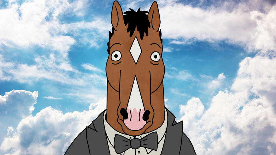 Bojack Horseman In Tuxedo Wallpaper