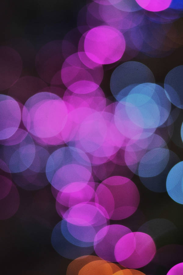 Bokeh Lights Aesthetic Pattern Wallpaper