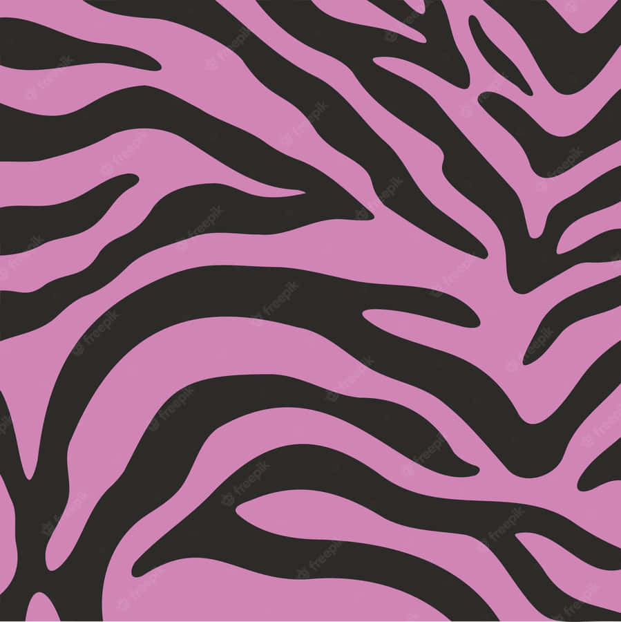 Bold And Beautiful: Pink Zebra Wallpaper