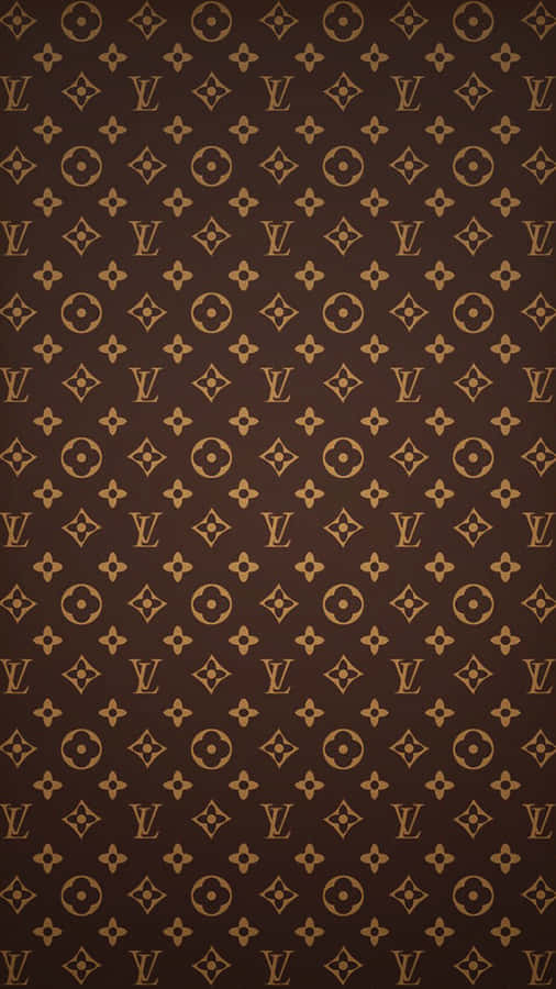 Bold And Stylish Louis Vuitton Pattern Wallpaper