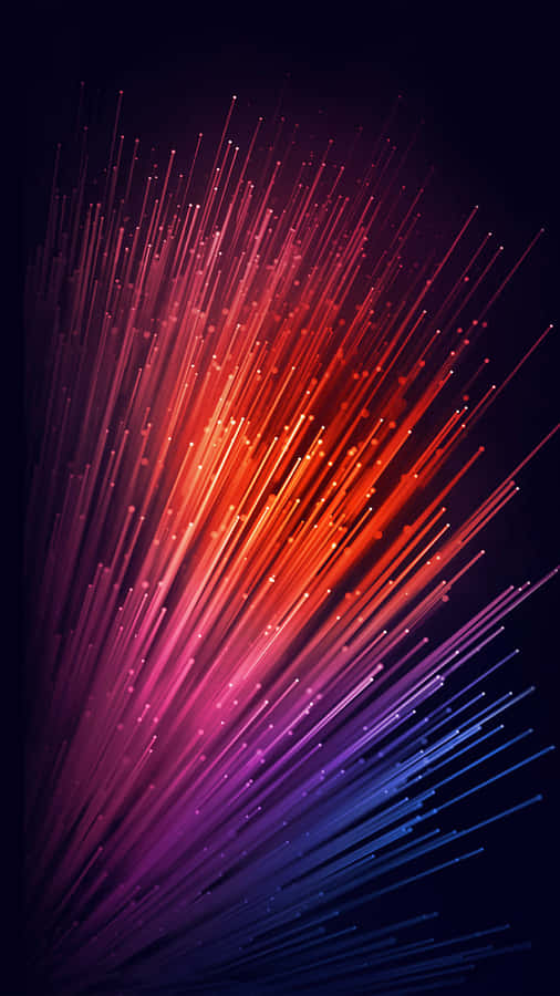 Boldly Stand Out With The Rainbow Iphone Wallpaper