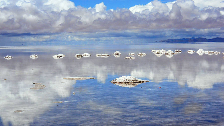 Bolivia Salar De Uyuni Salt Flats Wallpaper