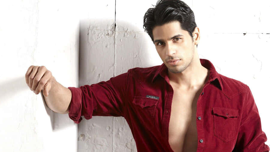 Bollywood Hero Model Sidharth Malhotra Wallpaper