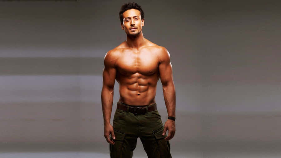 Bollywood Hero Tiger Shroff Martial Artist Wallpaper