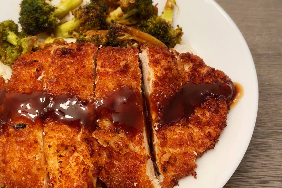 Boneless Panko-crusted Tonkatsu Wallpaper