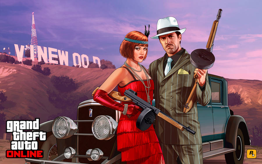 Bonnie And Clyde Gta 5 Wallpaper