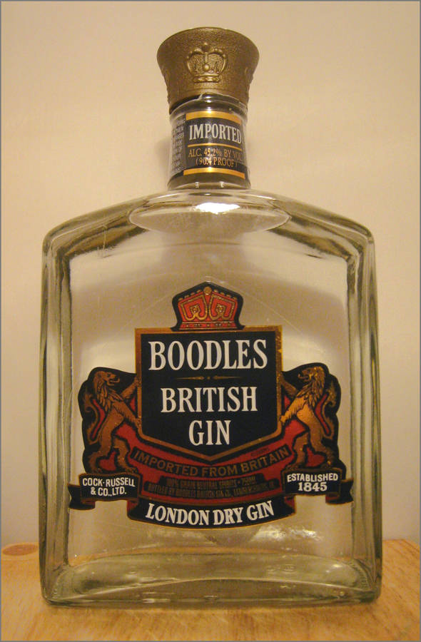 Boodles Awesome Collectible Bottle Wallpaper