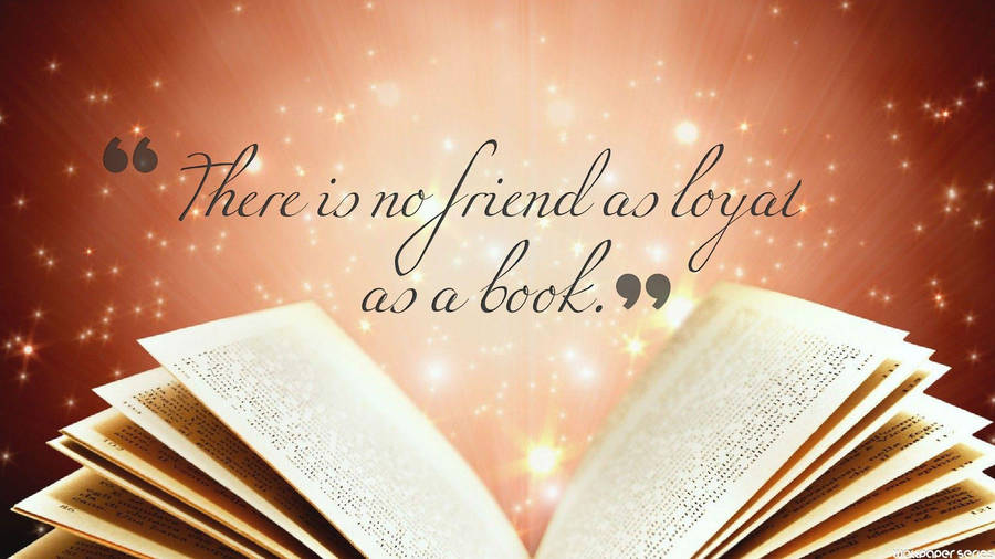 Book Best Friend Quotes Wallpaper