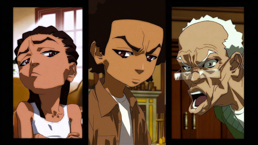 Boondocks Family Expressions Wallpaper