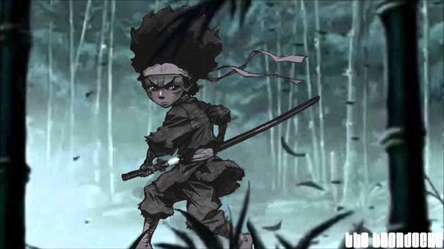 Boondocks Huey Samurai Wallpaper