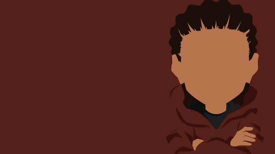 Boondocks Riley Vector Art Wallpaper