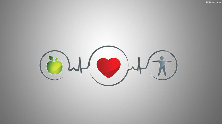 Boost Your Health With Apples And Exercise Wallpaper