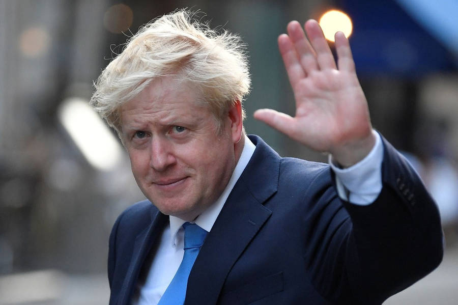 Boris Johnson Greeting Wallpaper