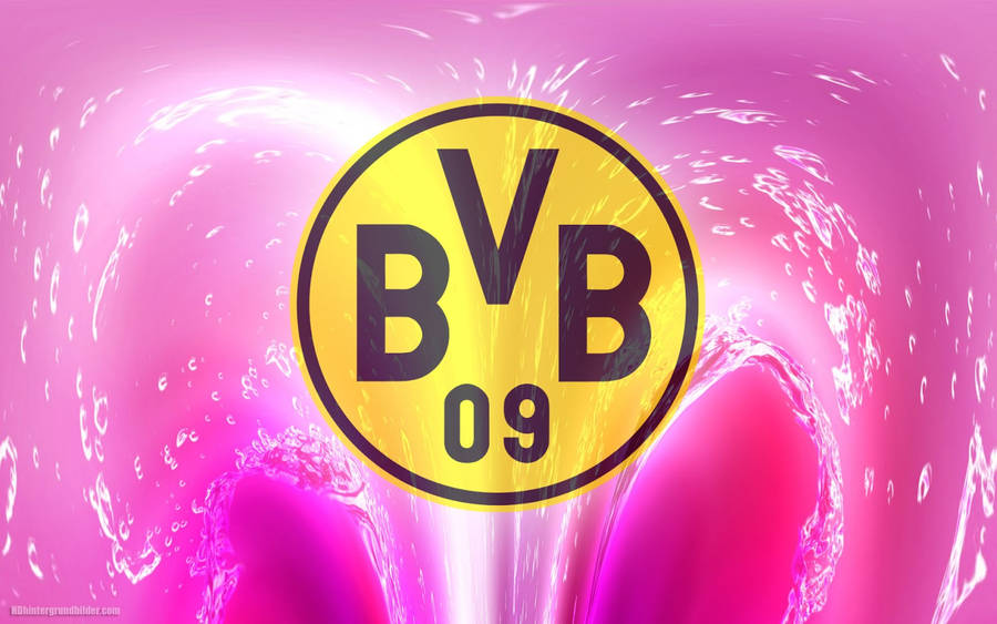 Borussia Dortmund Pink Fountain Wallpaper