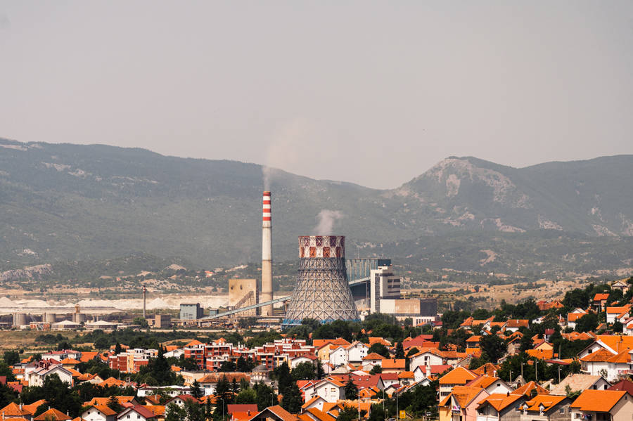 Bosnia And Herzegovina Termoelektrana Gacko Wallpaper