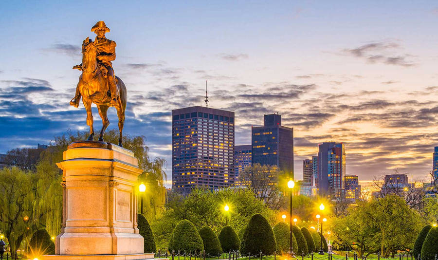 Boston Common Massachusetts Wallpaper