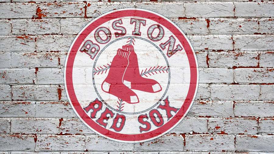 Boston Red Sox Brick Wall Wallpaper