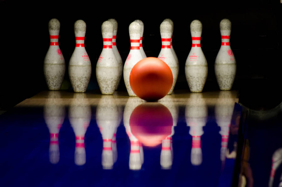 Bowling Ball And Dirty Pins Wallpaper